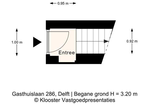 Plattegrond - Gasthuislaan 286, 2611 RC Delft - Gasthuislaan 286_Bg.jpg